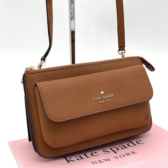 Kate Spade Leila Small Flap Packet Crossbody Bag - Picture 2 of 12